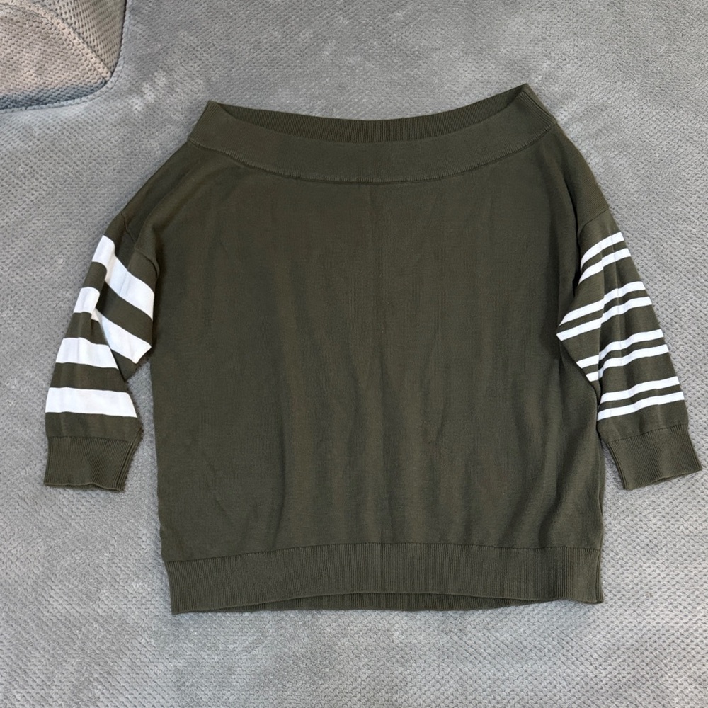 Express Olive Green Sweater